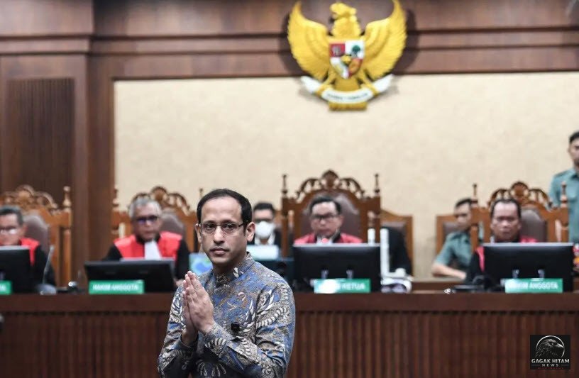 Nadiem Makarim Divonis 10 Tahun Penjara dalam Kasus Korupsi Pengadaan Chromebook, Didenda Rp1 Miliar dan Wajib Bayar Uang Pengganti Rp809 Miliar