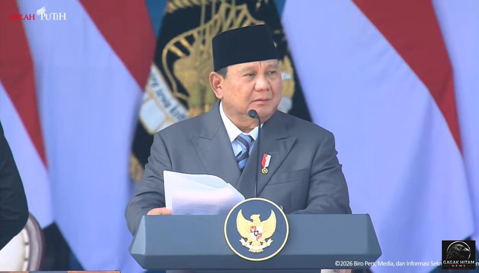 Presiden Prabowo: Hukum Harus Melindungi Rakyat, Tidak Tajam ke Bawah Tumpul ke Atas