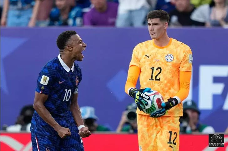 Prancis Melaju ke Perempat Final Piala Dunia 2026, Penalti Mbappe Hentikan Perlawanan Sengit Paraguay