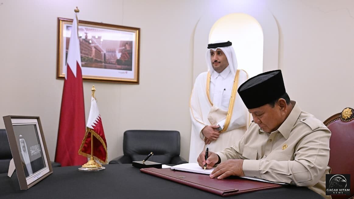 Presiden Prabowo Sampaikan Duka Cita atas Wafatnya Mantan Emir Qatar Sheikh Hamad bin Khalifa Al Thani