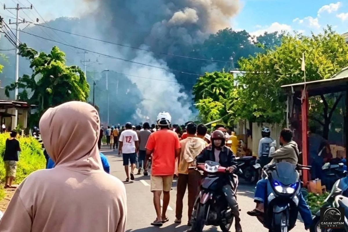 Bentrokan Antarwarga di Pulau Adonara Flores Timur Tewaskan Tiga Orang, 20 Rumah Terbakar