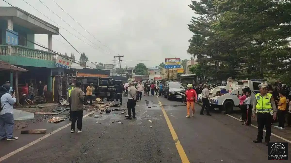 Sopir Truk Ditahan Usai Kecelakaan Beruntun di Sibolangit Tewaskan 4 Orang