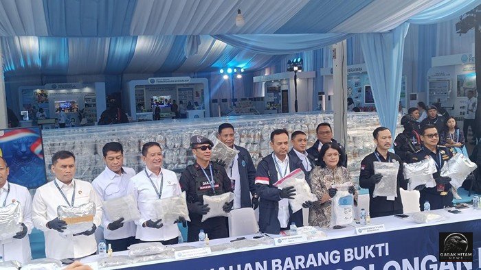 BNN Musnahkan 3,3 Ton Barang Bukti Narkotika Hasil Pengungkapan Kasus di Bali, Gresik, dan Jakarta