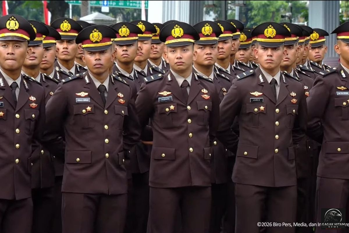 Prabowo Lantik 1.177 Capaja TNI-Polri, Putra Ferdy Sambo Tribrata Putra Ikut Dikukuhkan