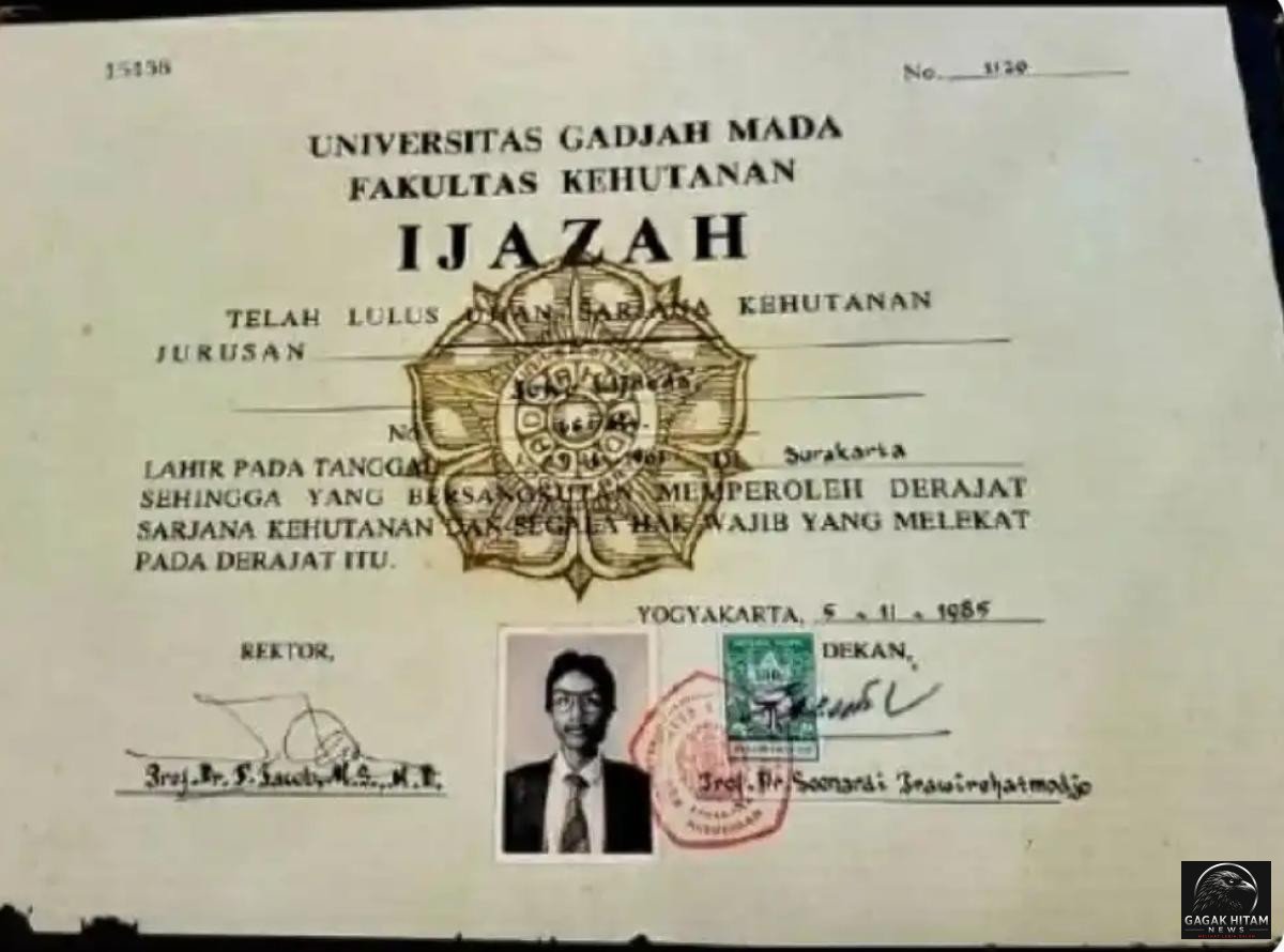 PTUN Jakarta Tolak Banding Atasan PPID UGM, Ijazah dan Transkrip Nilai Jokowi Resmi Jadi Informasi Publik