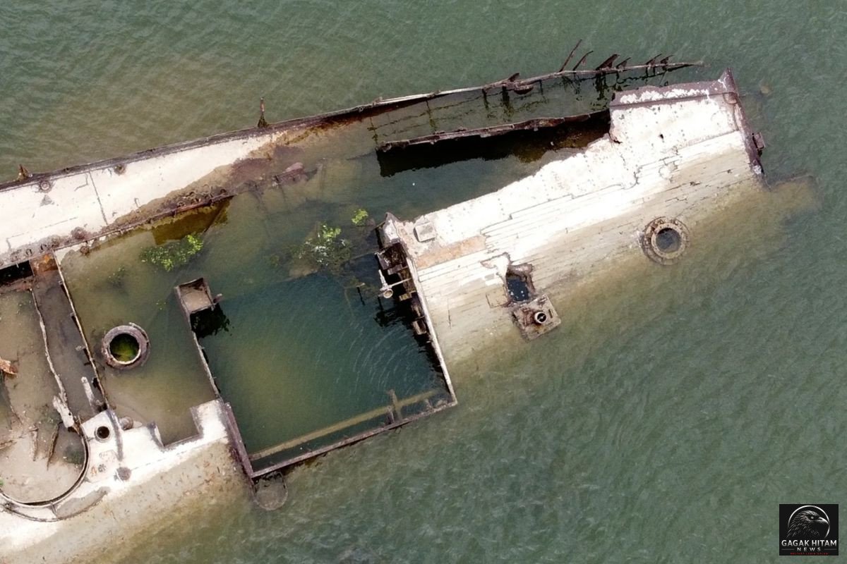 Kekeringan Ekstrem Landa Eropa, Sungai Danube Menyusut Drastis hingga Bangkai Kapal Perang Nazi Muncul ke Permukaan