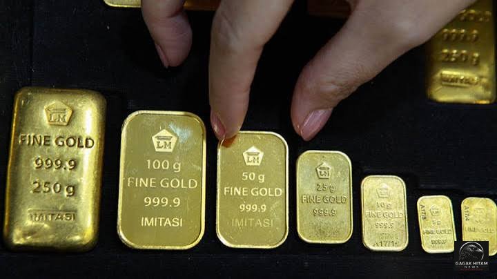 Harga Emas Antam Naik Rp80.000, Tembus Rp2,725 Juta per Gram