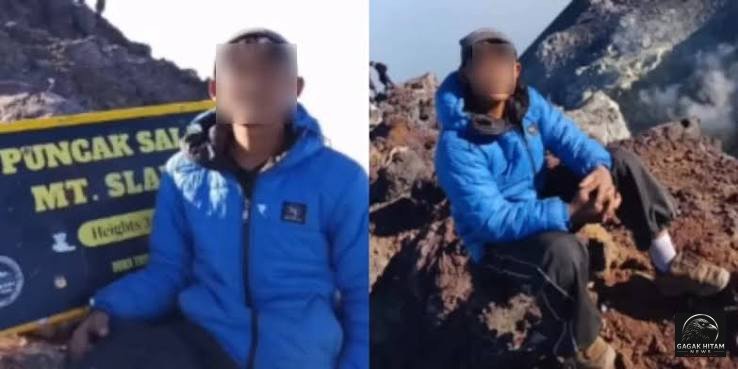 Jenazah Pendaki 16 Tahun yang Jatuh ke Kawah Gunung Slamet Berhasil Dievakuasi