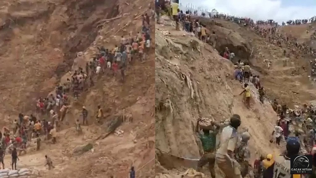 Tambang Emas Tradisional di Afrika Tengah Runtuh, Lebih dari 100 Orang Tewas