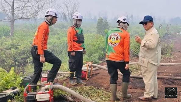 Prabowo Ambil Lima Langkah Taktis Percepat Penanganan Karhutla di Kalimantan