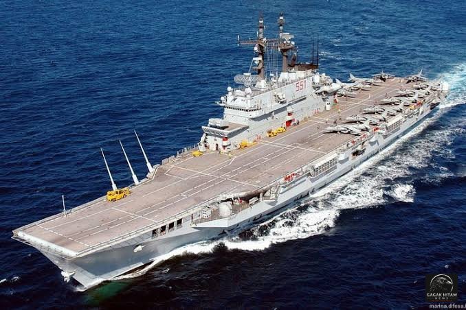 Indonesia Segera Punya Kapal Induk Pertama, ITS Giuseppe Garibaldi Berganti Nama Jadi KRI Gajah Mada