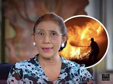 Susi Pudjiastuti Tolak Karhutla Kalimantan Disebut Semata karena El Nino: “Stop Narasi”